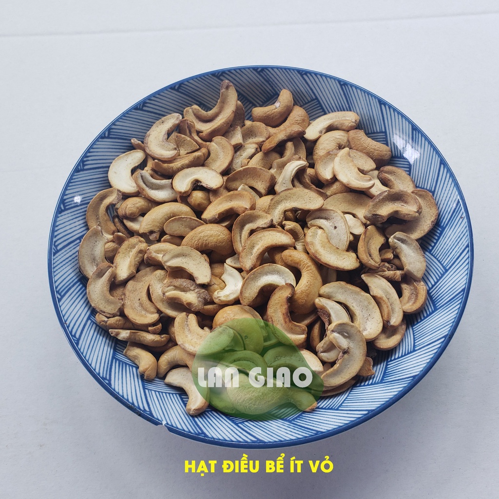 HẠT ĐIỀU BỂ ÍT VỎ RANG MUỔI CÔNG NGHỆ XUẤT KHẨU (HỘP 500gr và 250gr)