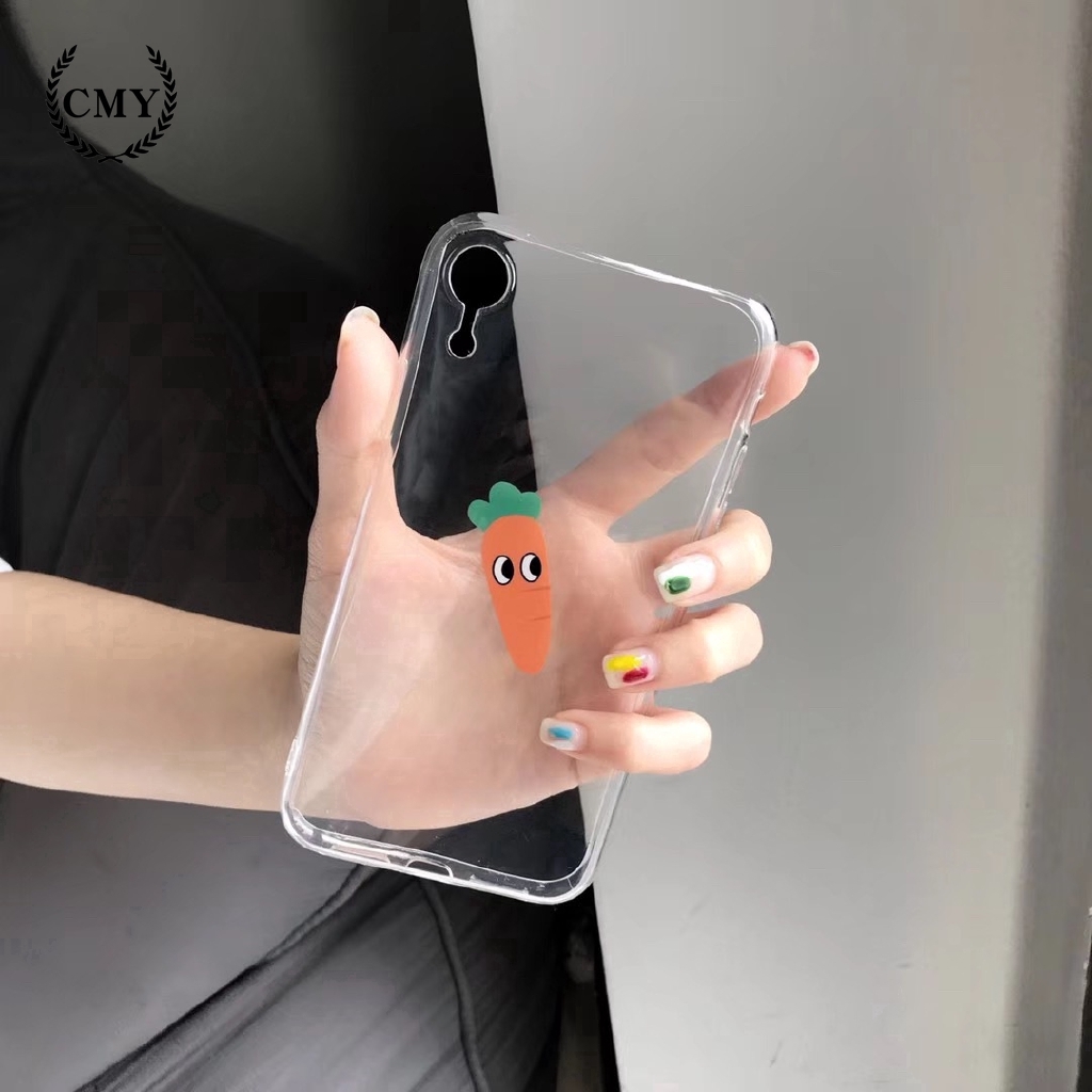 Ốp điện thoại họa tiết cà rốt cho iPhone 11 / 11Pro 11pro Max X XR XS XS MAX 6 7 8 plus | BigBuy360 - bigbuy360.vn