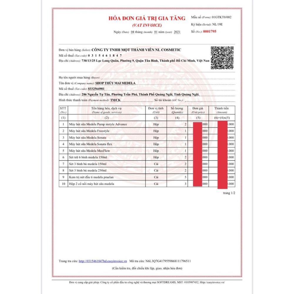 Máy hút sữa MaxFlow Full