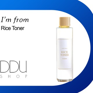 (Hàng thật) I 'M From / Rice Toner 150ml / Mỹ phẩm dưỡng da, Nước lót da