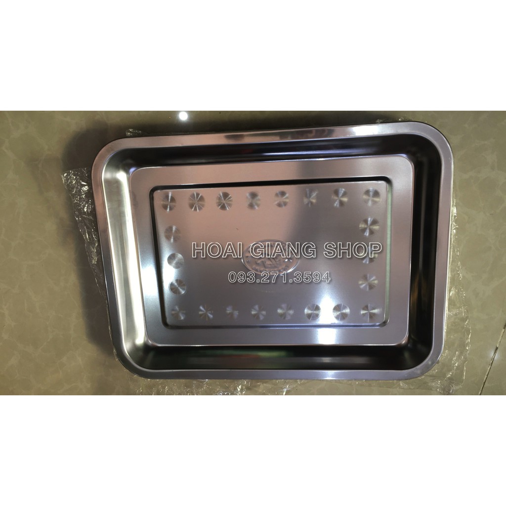 Khay inox khánh thành, măm khánh thành, khay khai trương