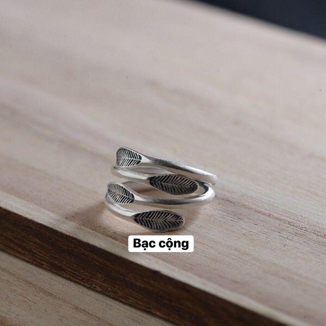 Nhẫn lá 4 tầng
