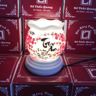 Đèn xông tinh dầu. Tri ân thầy cô