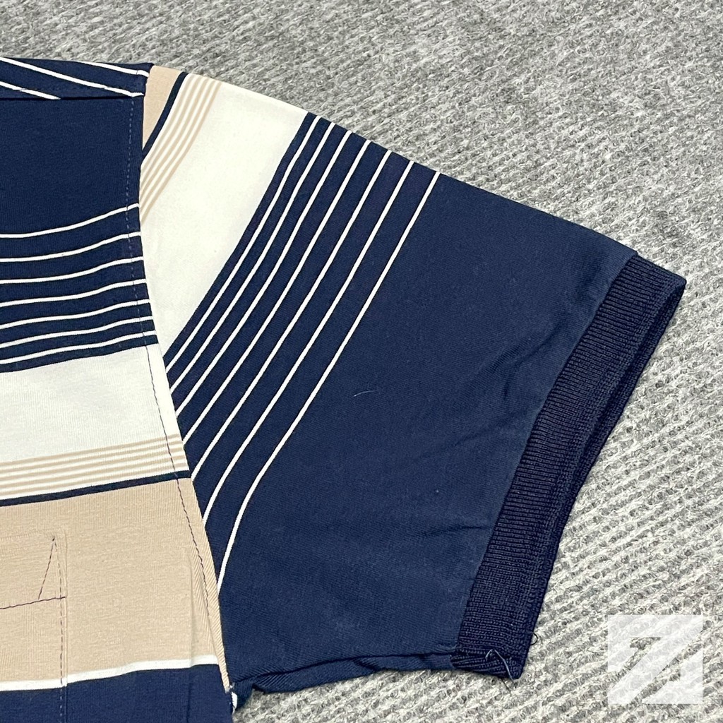 Áo Thun Nam ZEO Trung Niên Cổ Bẻ Form Rộng Rãi Chất Cotton Loại Đẹp