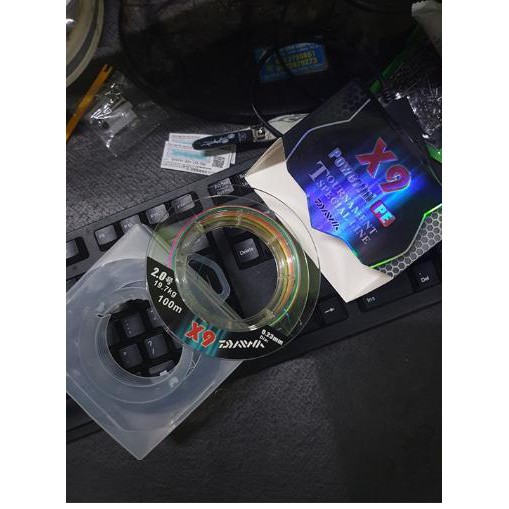 Dây dù Câu Cá Siêu bền Daiwa Nhật PE X9 7 màu đủ số