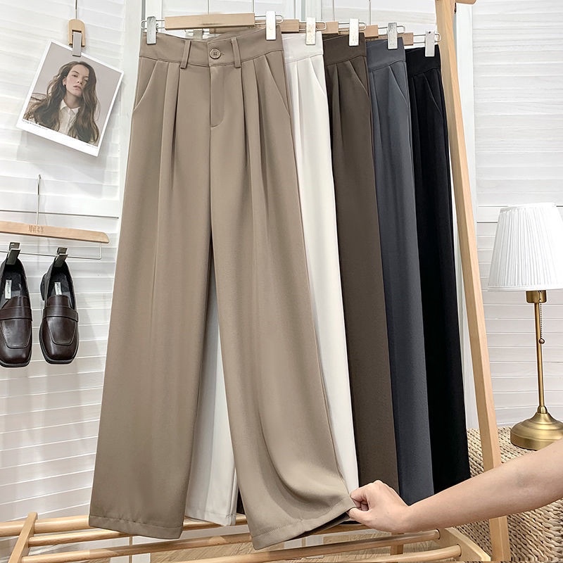 Quần suông ống rộng MIA culotes lưng thun chất ruby cao cấp MS102