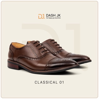 Giày Tây Nam Oxford Cổ Điển Cao Cấp DASH JK Classical - CL01