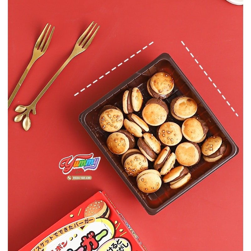 🍔 Bánh Quy Kẹp Socola Every Burger Bourbon