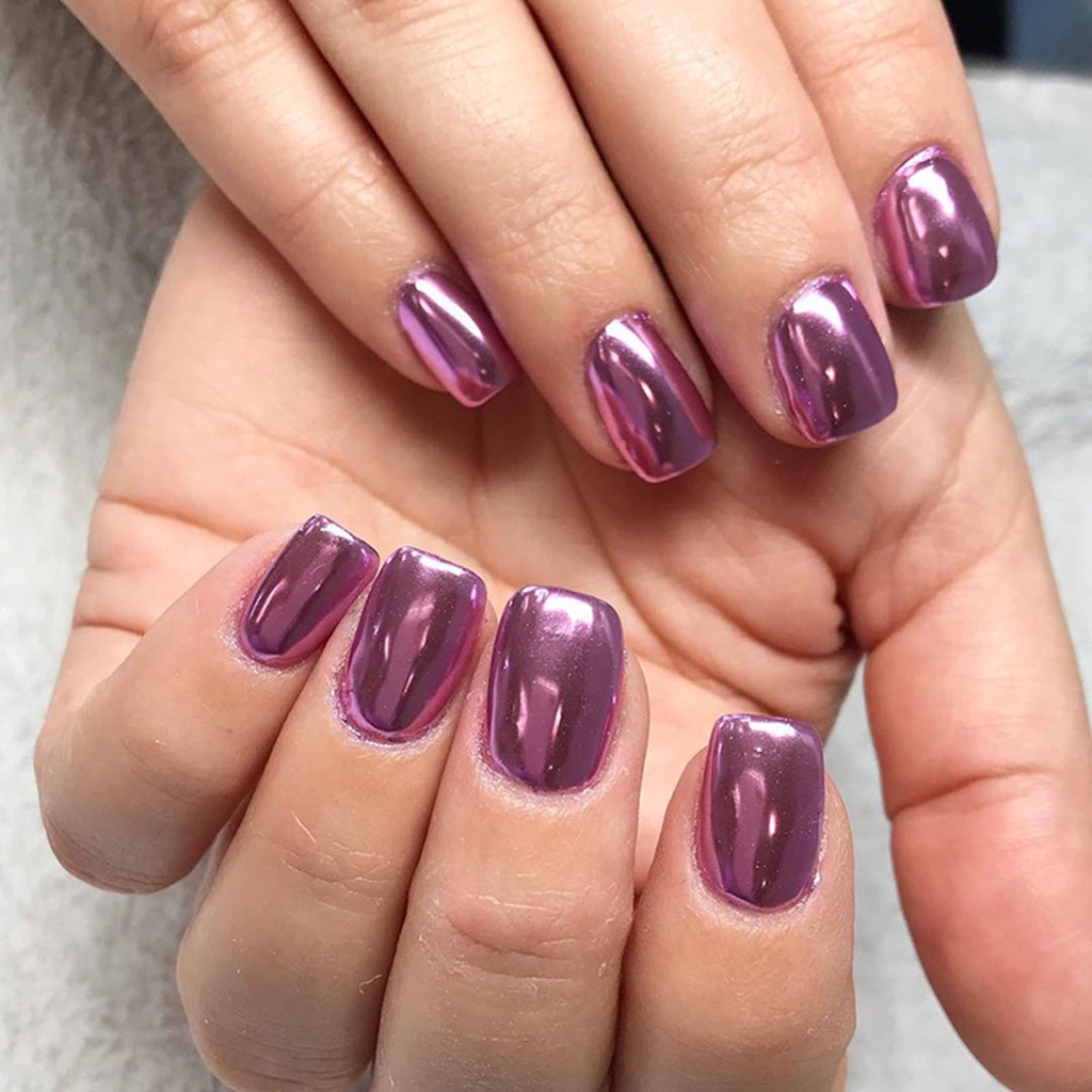 Bột Nhũ Ánh Kim Màu Sắc Đẹp Mắt Dùng Để Trang Trí Móng Nghệ Thuật