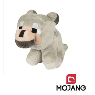  Nhồi bông wolf minecraft Mojang - Vô cùng dễ thương 
