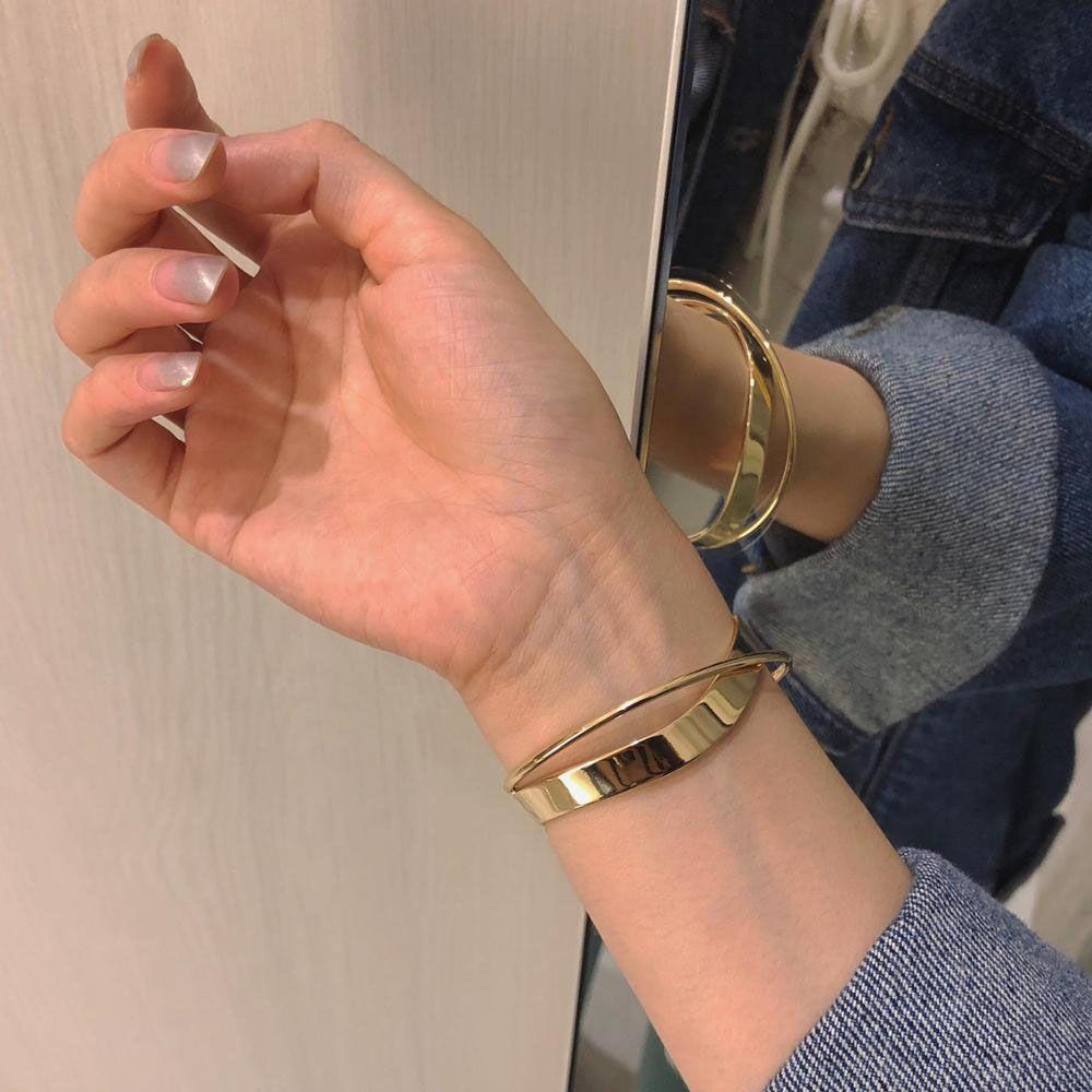 Dây Chuyền Hai Lớp Dạng Mở Chéo Bất Đối Xứng Điều Chỉnh Được Thời Trang