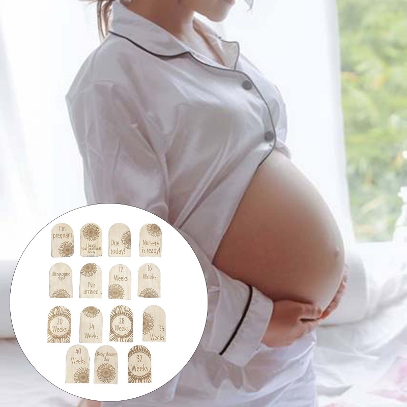 Bộ 15 Thẻ Đánh Dấu Trang Sách Kỉ Niệm Cho Bé Hình Hoa Hướng Dương