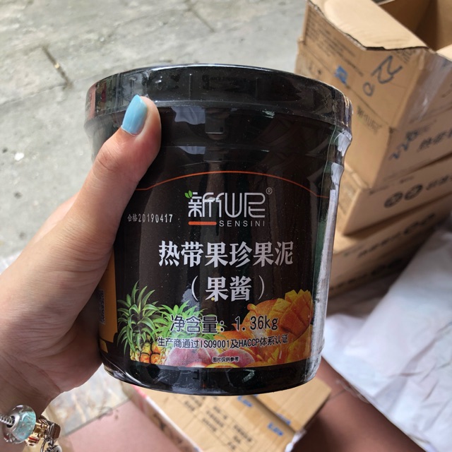 Mứt sensini trái cây nhiệt đới