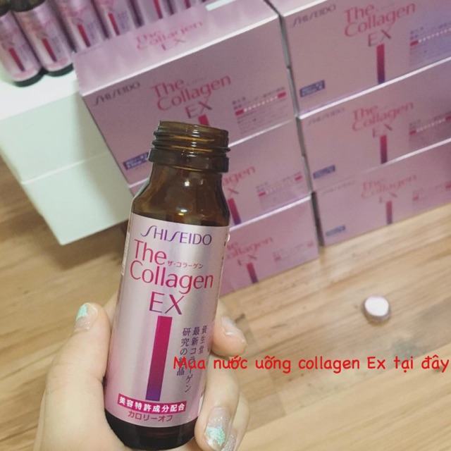 Nước uống collagen Ex Nhật Bản