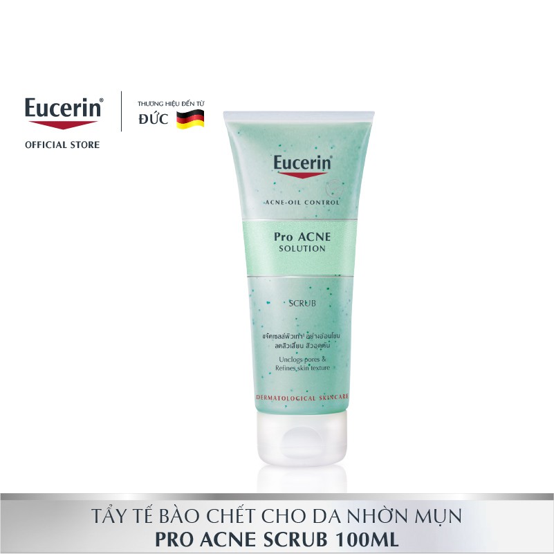 Tẩy tế bào chết ngăn ngừa mụn Eucerin Proacne Scrub 100ml - 88984