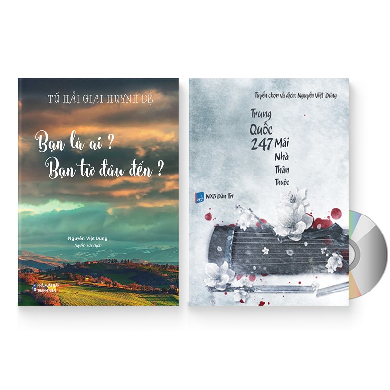 Sách - Combo: Bạn là ai? Bạn từ đâu đến? + Trung Quốc 247 – Mái Nhà Thân Thuộc + DVD