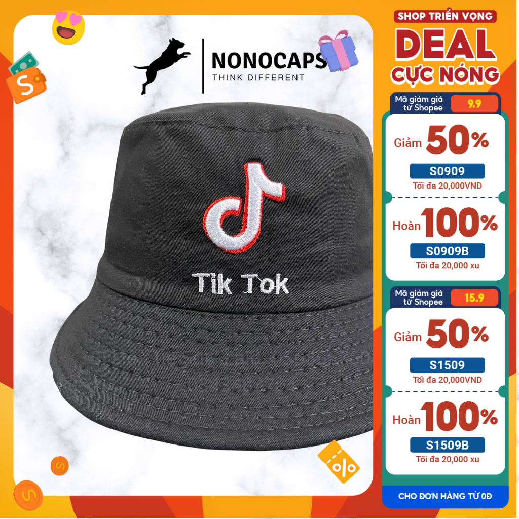 Nón Tai Bèo Bé Trai Gái Thời Trang Vành Cụp TIKTOK Nón Cho Bé 3-6 Tuổi Phong Cách Mũ Bucket Unisex
