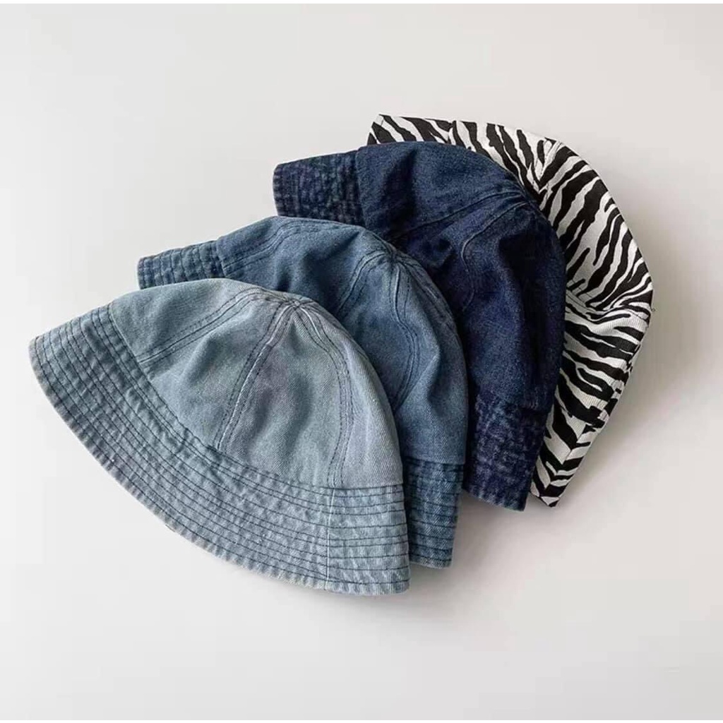MŨ VÀNH JEAN - DENIM