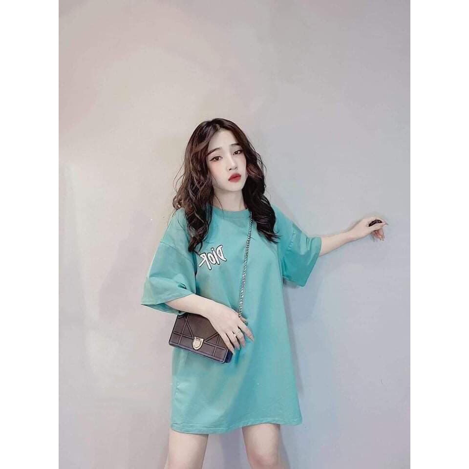 Áo phông nữ tay lỡ rộng cho các chị em đi chơi mẫu bên em đủ sz cho những chị 40-70kg (MUA 2 VỚI GIÁ 150K)
