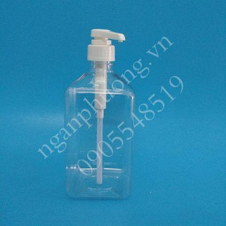 Bình nhựa có vòi bơm syrup 10cc 1100ml - 1600ml