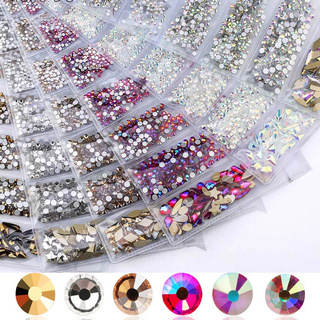 Hộp 1728 Đá 3d Đính Móng Nghệ Thuật