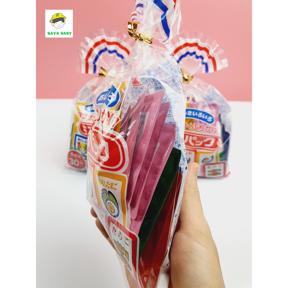 Gia Vị Rắc Cơm Tanaka Food 6 Vị 30 Gói 60G nội địa Nhật Bản