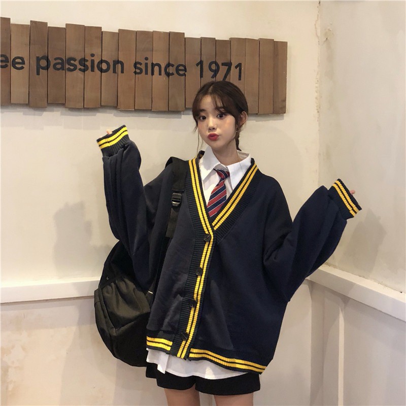 [ Free Ship ] COMBO 3 ÁO GIÁ CHỈ 99/ÁO - ÁO KHOÁC CARDIGAN - CHẤT NỈ NGOẠI DÀY - CHỮ THÊU KHÔNG PHẢI LOẠI IN | BigBuy360 - bigbuy360.vn