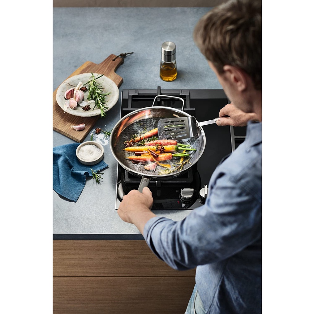 CHẢO XÀO WMF PROFI RESIST FRYING PAN 28CM, 1 TAY CẦM 1 CÁN DÀI