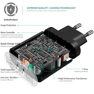 Sạc nhanh Aukey PA-T13 Quick Charge 3.0