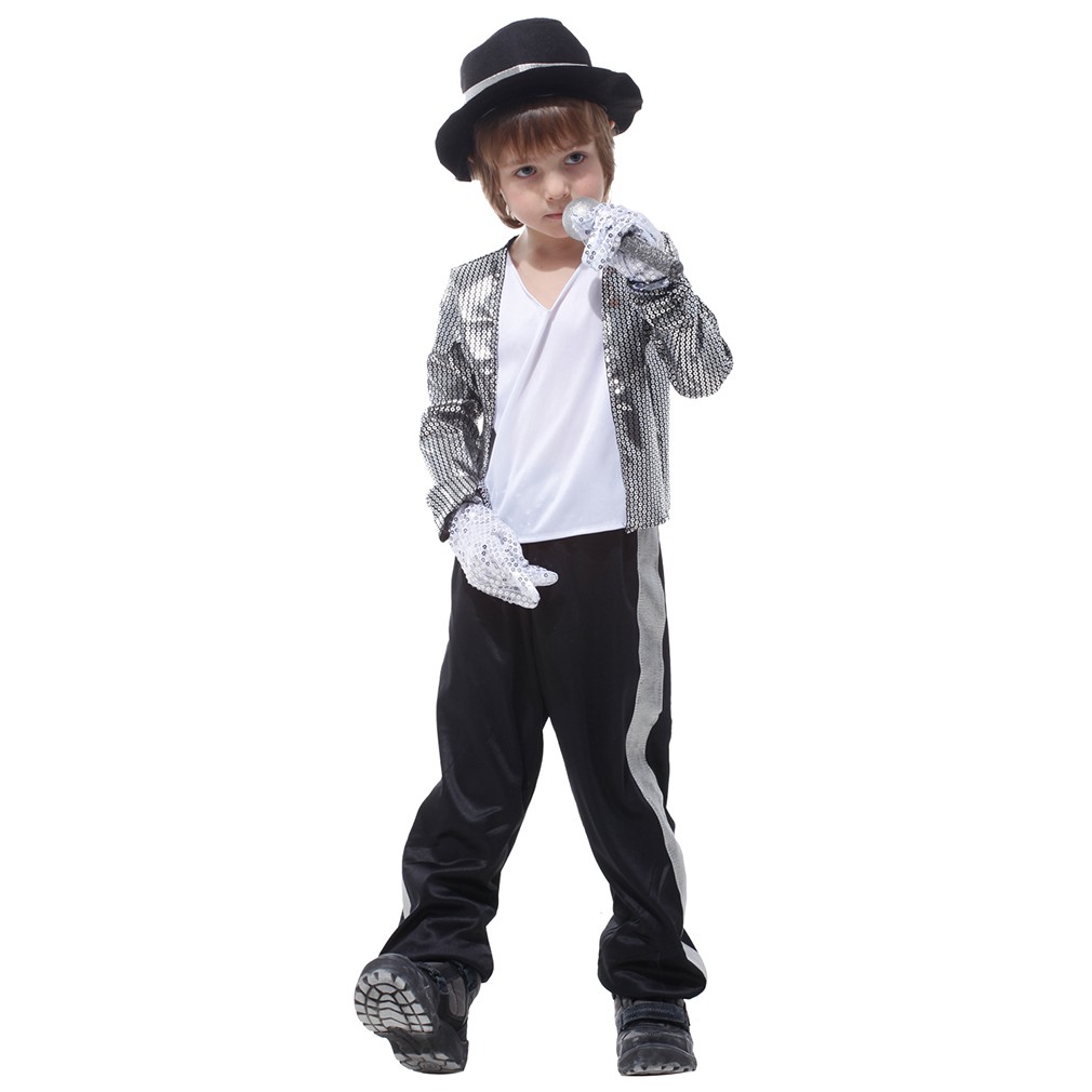 Đồng phục Michael Jackson hóa trang Halloween cho bé