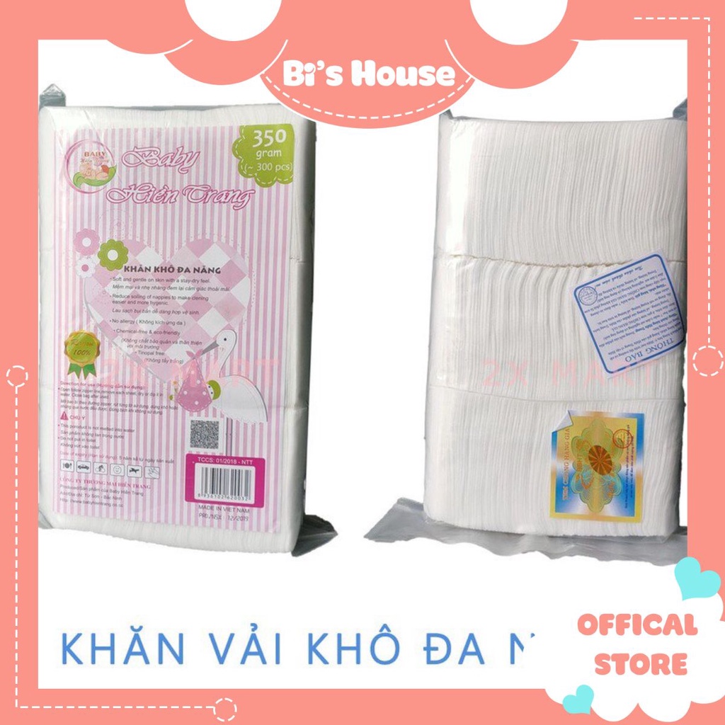 Khăn khô đa năng Hiền Trang mẫu mới 350g