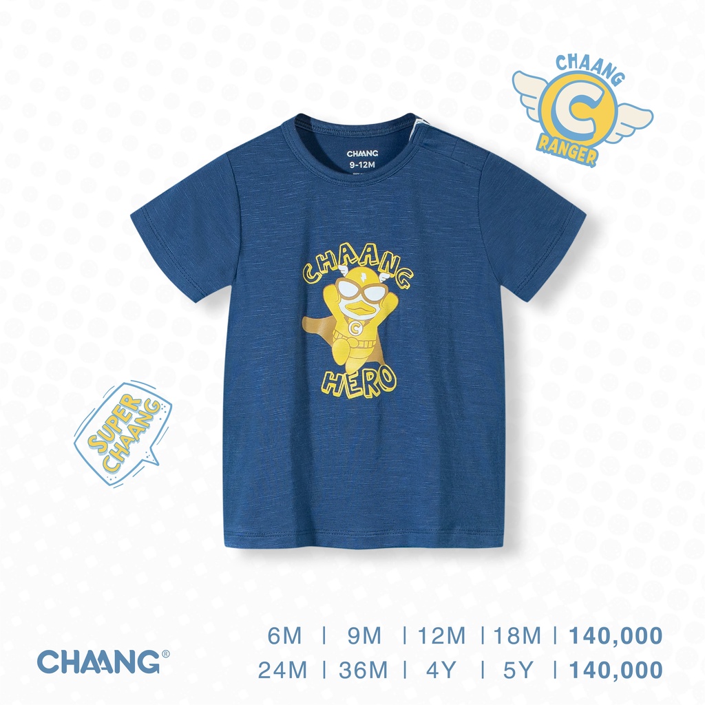 Áo lẻ Chaang petit thun lạnh co giãn tốt cao cấp mềm mịn thoáng mát thấm hút tốt in hình nghộ nghĩnh cho bé trai đủ size