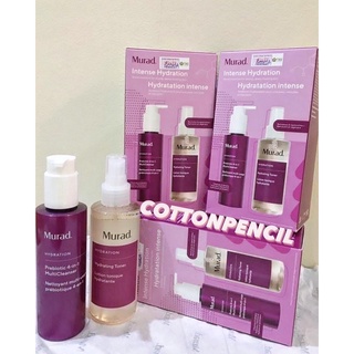 Set sữa rửa mặt tẩy trang và toner Murad Intense Hydration Fullsize 🌸