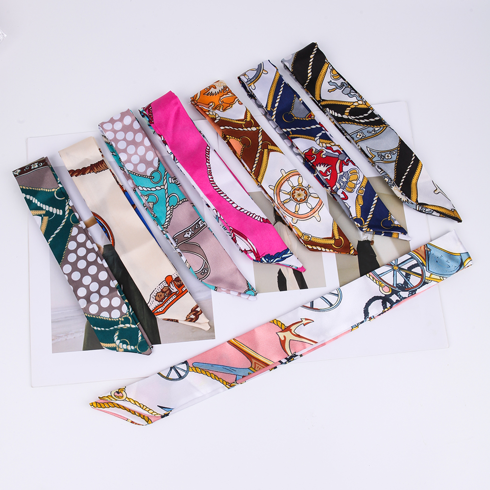 Khăn Buộc In Họa Tiết Thời Trang Đa Năng Cho Nữ