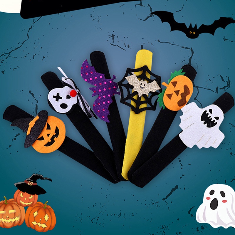 Vòng Tay Vải Phong Cách Halloween Cá Tính