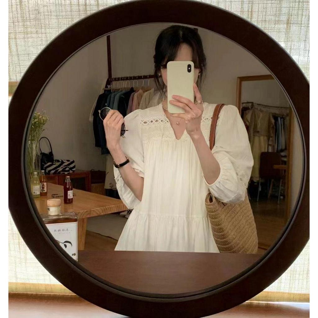 Đầm Chữ A Dài Tay Dáng Rộng Phong Cách Mùa Xuân Mới 62602