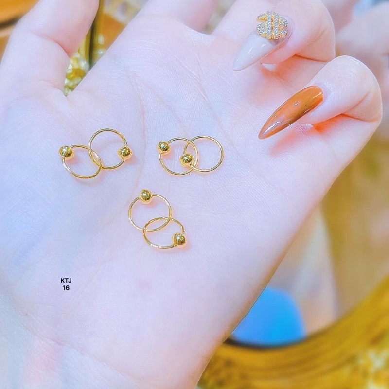 Bông tai goldd mẹ và bé. hàng dày đẹp.