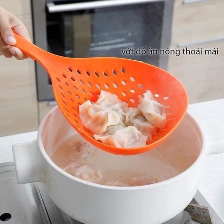 Vá vớt mì phở bún miếnFREESHIPVá vớt mì cỡ lớn, thìa lỗ, rau củ dùng trong nhà bếp chịu nhiệt tiện lợi