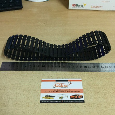 Saigontoyvn Dây xích nhựa đường kính 27cm dùng để chế tạo xe tăng NEW