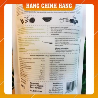 Bột cỏ lúa mỳ hữu cơ