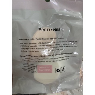 Bông phấn xúc xích Pretty Nine túi 2 miếng