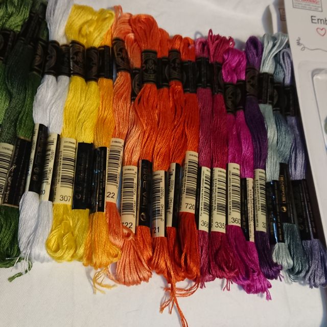 Chỉ thêu cotton DMC Pháp