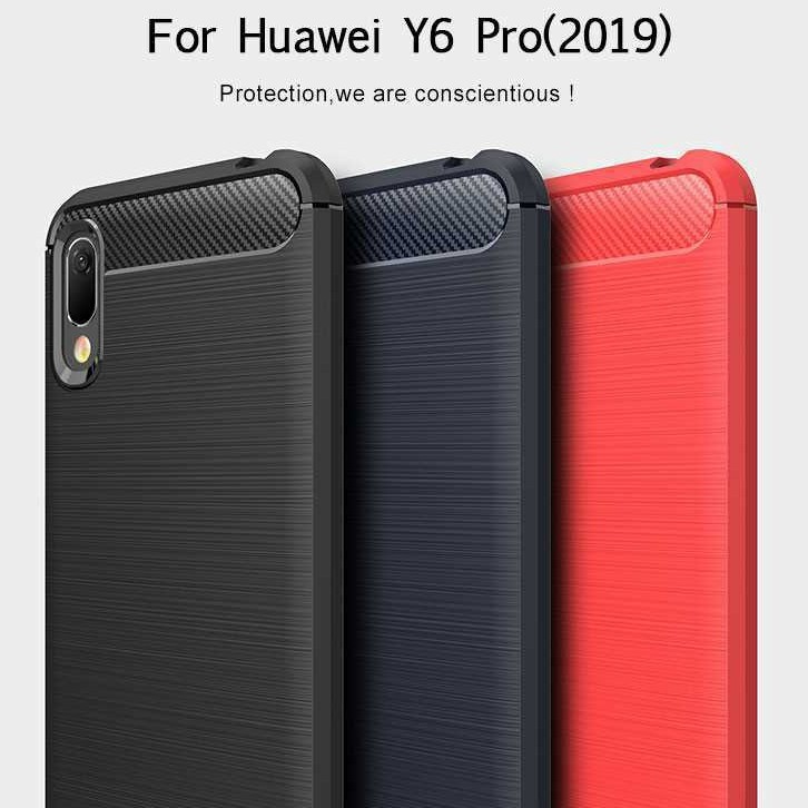 Ốp lưng điện thoại thời trang bằng Silicone mềm chống sốc cho Huawei Y6 Y5 Y7 Y9 Pro Prime 2018 2019