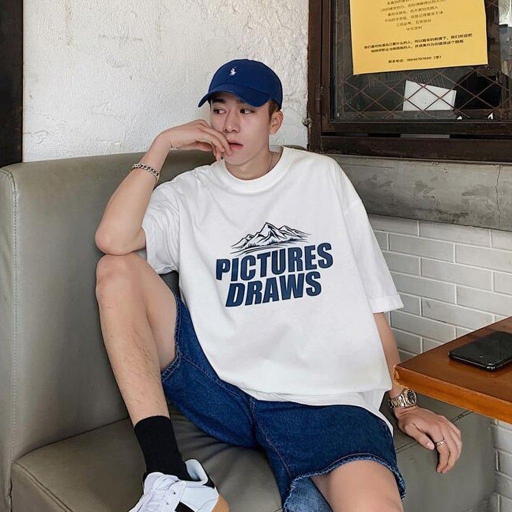 Áo Thun Tay Lỡ Unisex Form Rộng, áo phông tay lỡ THE KING ATL144 | BigBuy360 - bigbuy360.vn