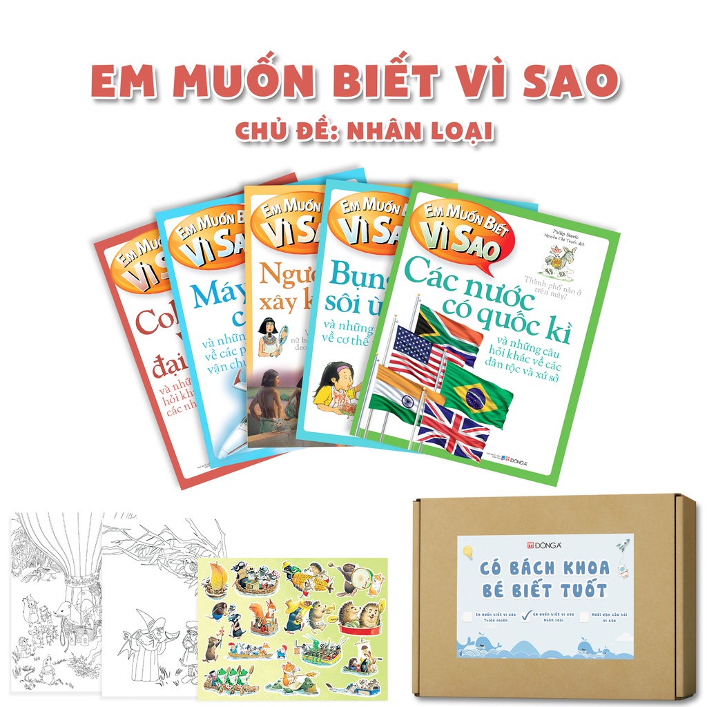 Sách - Boxset &quot;Có bách khoa - Bé biết tuốt&quot;
