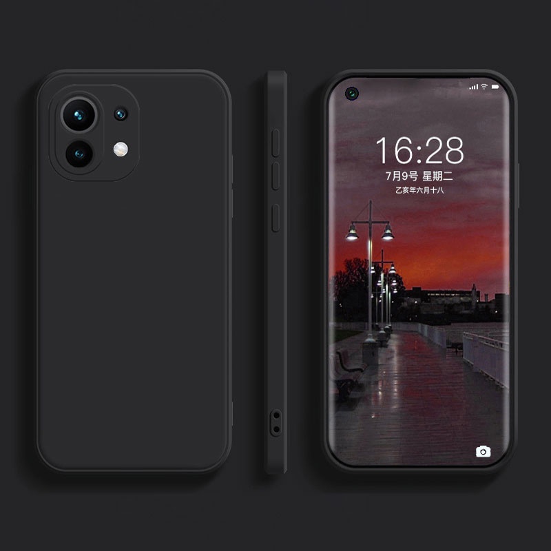 Ốp điện thoại dẻo khung vuông cho Xiaomi Mi 11T 10T 11 Lite Ultra 9 Note 10 Lite Pro 4G 5G 2023