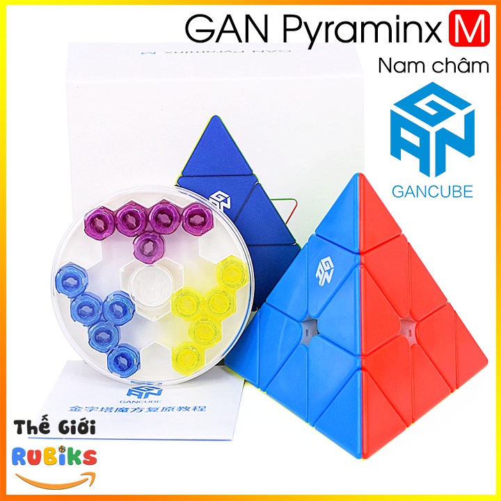 Rubik Pyraminx GAN Pyraminx M Có Nam Châm Sẵn - 3 Phiên Bản