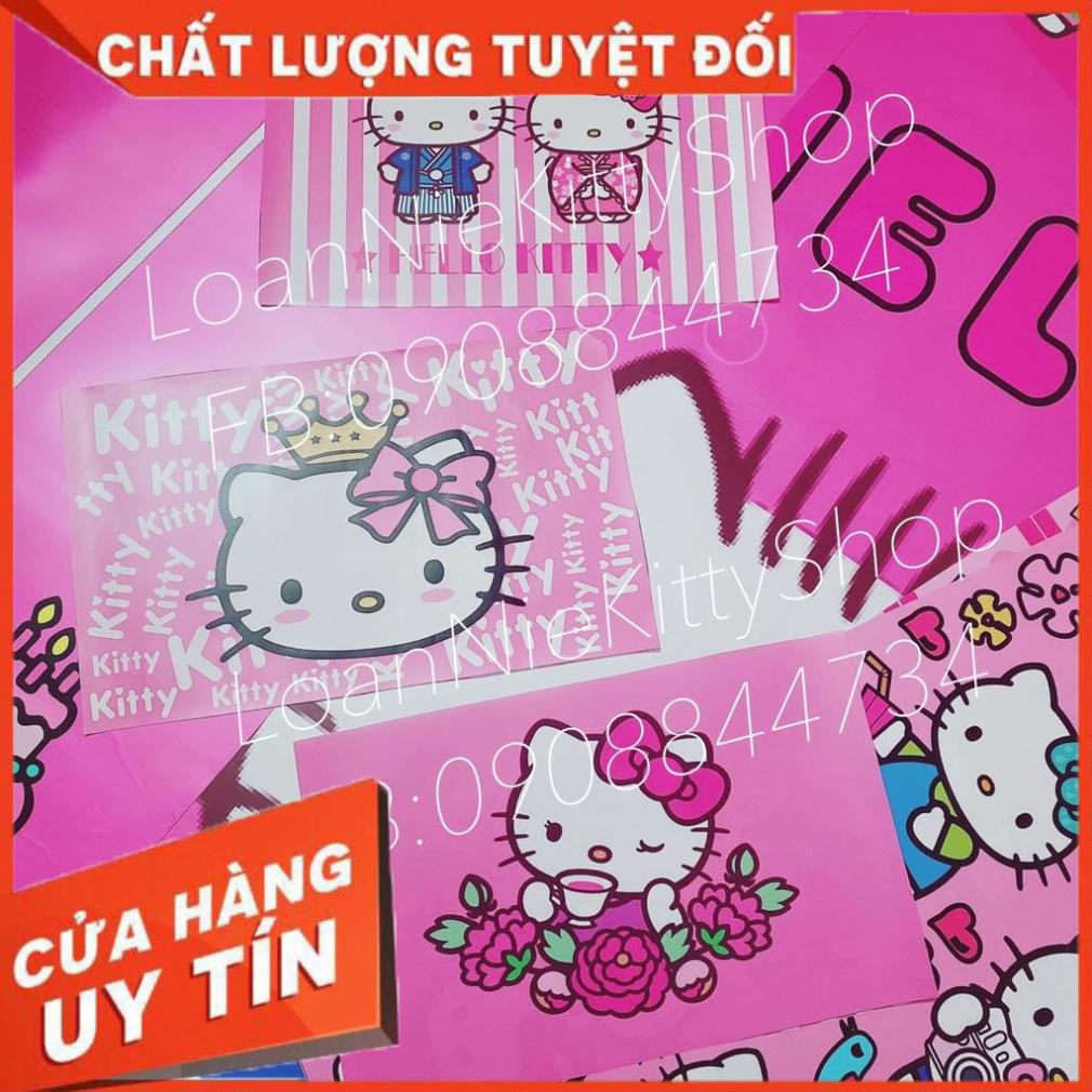 RĐSG ✔ Xinh qá decal Kitty dán laptop đây khách uiiii mẫu độc quyền k đụng hàng
