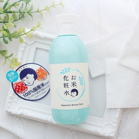 Nước Hoa Hồng Dưỡng Ẩm Chiết Xuất Cám Gạo Keana Nadeshiko Rice Extract Pore Minimizing Hydrating Toner