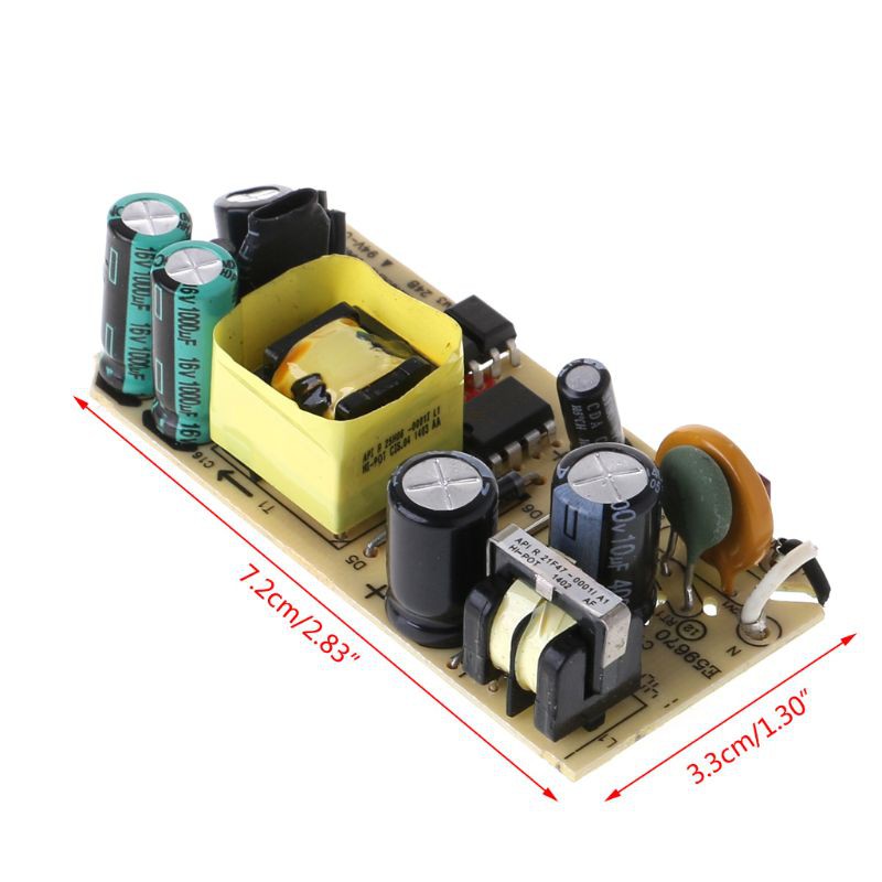 Mô đun chuyển đổi nguồn AC-DC 5V 2A kích thước 7.2x3.3cm chất lượng cao